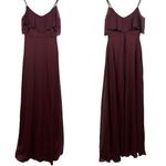 Birdy Grey  Bridesmaid Dress Jane Convertible Cabernet Burgundy S Prom Fairy Photo 4