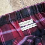 Urban Outfitters  purple plaid ribbon tie mini skirt Photo 1