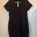 Charlotte Russe  Black Choker Short Sleeve Cotton Bodycon Dress Women’s 2X Photo 0