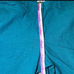 Pendleton Linen Blend Wide Leg Pants Womens 10 Teal Blue Lightweight Boho Casual Photo 11