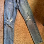 Levi’s 501 Distressed High-Waisted Jeans Photo 0