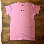 Vans Center Vee Tee Dress In Pink Photo 1