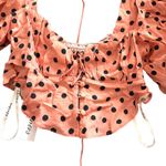 For Love & Lemons Keeley Polka Dot Crop Top NWT Sz XS Photo 2