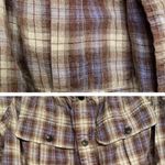 Urban Outfitters Renewal On Or Off The Shoulder Flannel Photo 5