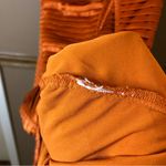 ASOS  DESIGN Premium satin pleated mini dress orange US 6‎ Photo 6