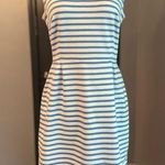 Old Navy Y2k Nautical Cotton Blue & White Summer Sleeveless Dress Photo 0