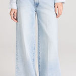 DL1961  Hepburn Wide Leg High Rise Jeans Size‎ 23 Light Wash Denim Photo 0