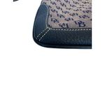 Dooney & Bourke  Slim Zip Top Shoulder Bag Lightweight Vintage Dark‎ Blue Photo 10