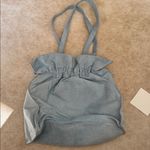 Hobo NWT BABY Blue topaz Caliber Tote Bag BUFFED HIDE LEATHER Photo 1