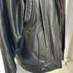 Andrew Marc Vintage Marc by Leather Jacket, lined w/genuine removable mink vest Photo 4