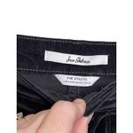 Sam Edelman Women's Pants Stiletto High-Rise Skinny Ankle Velour Black Size 31 Photo 2