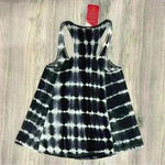 NWT Element Tank Top Evereve Black White Tie Dye Lines Shirt Lace Viscose Size M Size M Photo 7