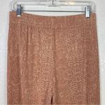 EXPRESS Peach Snakeskin Pattern Jogger Pants Photo 4