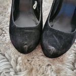 Zig Zag Velvet Heels Black Size undefined Photo 4