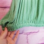 Free People CORA LEE TEE OFF SHOULDER OMBRE GREEN Photo 4