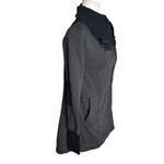 Lululemon Gratitude Wrap Jacket Small Grey Snap Closure Cotton Blend Long Sleeve Gray Photo 5