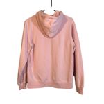 Adidas  Pink Long Sleeve Cotton Hooded Casual Pullover Sweatshirt Women Sz S Photo 1