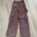 Forever 21 Ribbed Cargo Pants  Photo 0