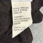 Cut Loose Dress Brown Floral Print 3/4 Sleeve Jersey Knit Office Casual Dress XS Photo 7