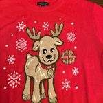 Simply Southern Women’s Christmas sweater red long sleeve
 Photo 1