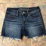 American Eagle [] Size 0 Super Stretch Jean Shorts Photo 1