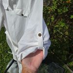 Banana Republic  | White Linen Tunic Dress 8 Photo 4