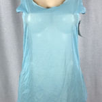 Zuliana Size Small Light Blue Mesh Cover Up Dress. Made in USA. New With Tags Photo 0