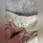 POL Crochet Boho Beachy Pull On Cream Floral Wide Leg Pants One Size Photo 4