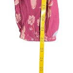 Billabong  Pink & Blue Floral Just Like You Dress Medium Boho Peasant Flowy Photo 8