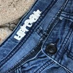 Uproar denim embroidered patchwork capri pants Photo 3