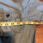 Old Navy Jacket Medium Military Olive Green Drawstring 100% Cotton Y2K Photo 5