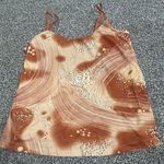 Vintage Rhonda Shear Shapewear brown and beige tank top 38 C Size undefined Photo 0