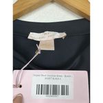 Rachel Parcell Black Draped Interlock Minidress Size Large NWT Cocktail Stretch Photo 4