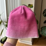 Columbia Pink and White Ombré Beanie Winter Hat, One Size Photo 3