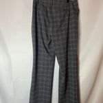 Charter Club  Women's Gray Plaid Trousers Photo 1