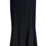 Studio London Womens Size 10 Black Pleated Midi Skirt Academia Preppy Office Photo 3