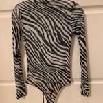 Better Be Zebra Bodysuit by for Forever 21 M Photo 1