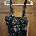 Lulus Blissful Evening Black Floral Velvet Burnout Maxi Dress - Size M Photo 4