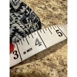 Cato Women's Unbranded Black & White Patterned Rayon Shorts L Photo 3