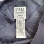 R & M Richards Dark Navy Embellished Evening Top Photo 2