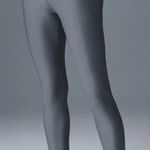 Alo Yoga  7/8 High Waist Airlift Leggings in Steel - Size S Sporty Chic Photo 0