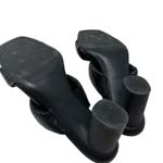 Vionic ‎ Emaline Slide Heeled Sandals Double Strap Leather Black Size US 9 Photo 13