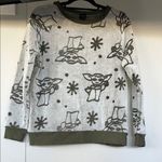 Star Wars  Baby Yoda Fuzzy Crewneck Pullover Photo 0