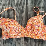 Shade & Shore Floral Underwire Bikini Top Size 34DD by Shade Shore Photo 0