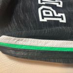 PINK - Victoria's Secret Pink Victoria’s Secret Women’s Zip Up Hoodie Sweatshirt Gray Green Stripe Arm XS Photo 1