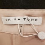 Trina Turk 💕💕 Long Weekend Pant ~ Silverlake Satin Moonstone 14 NWT Photo 10