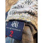 Rock & Republic  Denim Cut Off Jean Shorts size 2 Daisy Dukes‎ Womens Photo 3