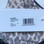 Johnny Was NWT  Calme Endurance Reversible Sports Bra  Black/ Cheetah Sz L Photo 2