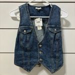 American Eagle  Denim Vest NWT Photo 2