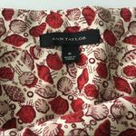 Ann Taylor ‎ Terracotta Rose Mini Shell Print Skirt Photo 6